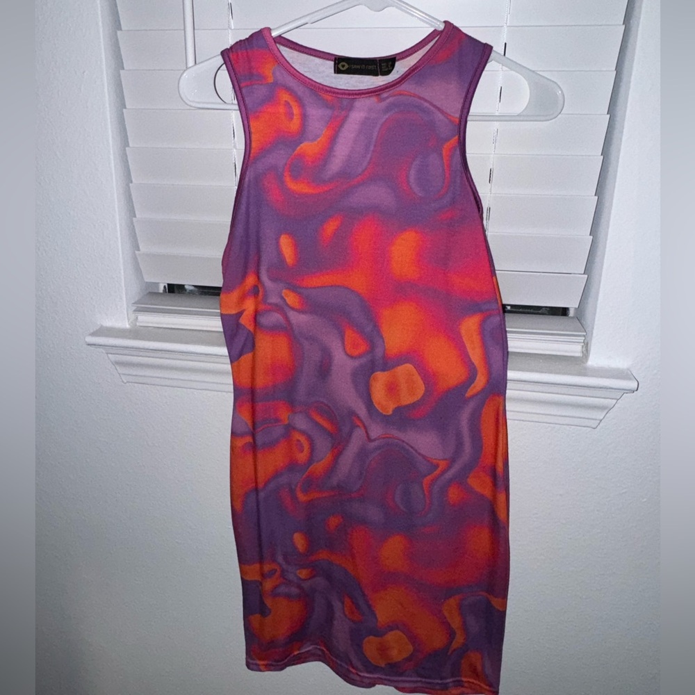 Colorful Swirl Women's Mini Dress